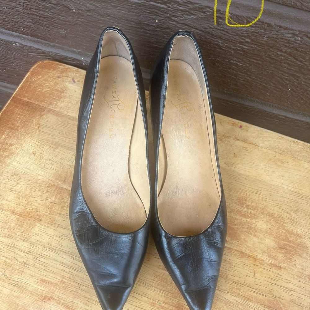 Ivanka Trump Classic Black Heels